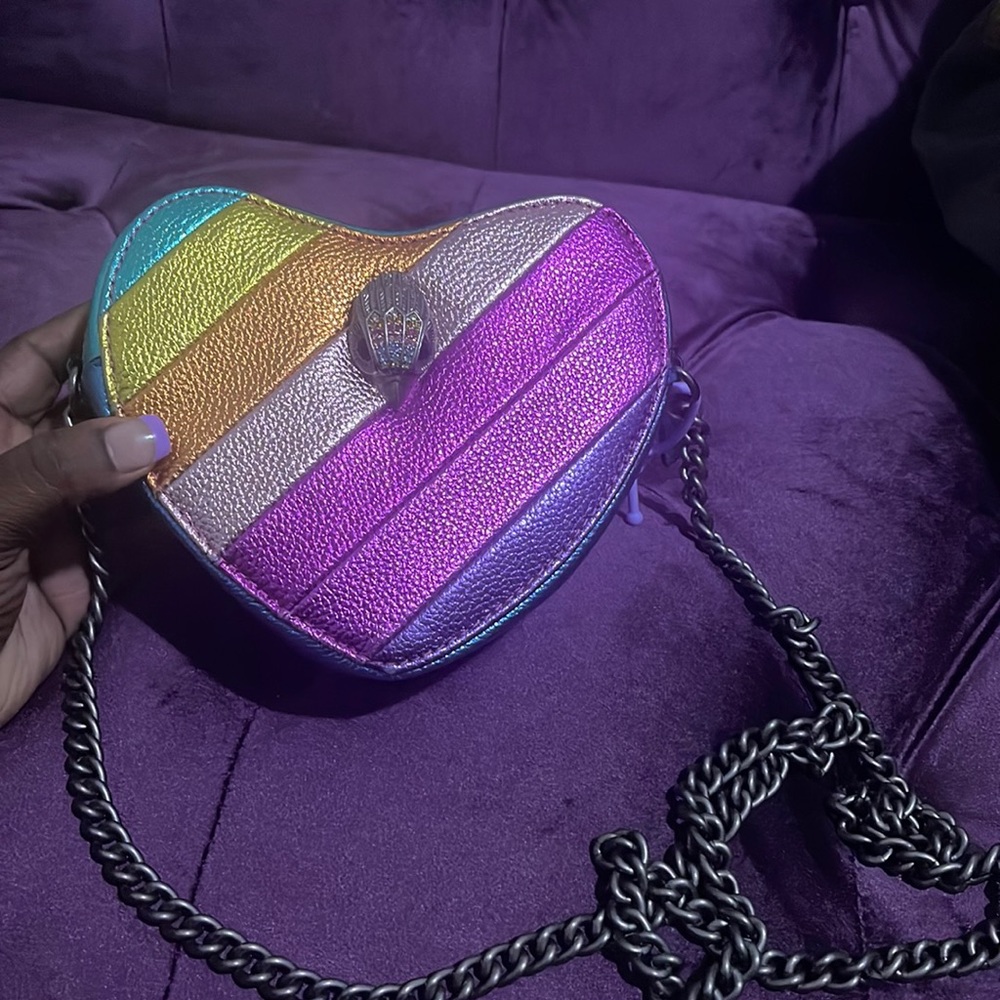 Kensington Rainbow Heart Crossbody Bag. Wallet listed on page. Bundle available